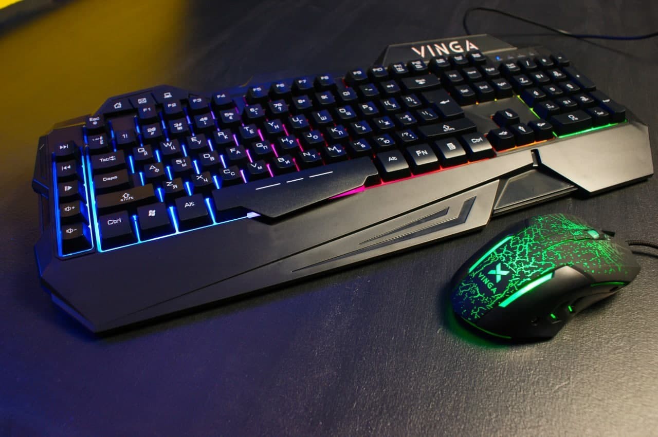 

Комплект Vinga KBSG558 black