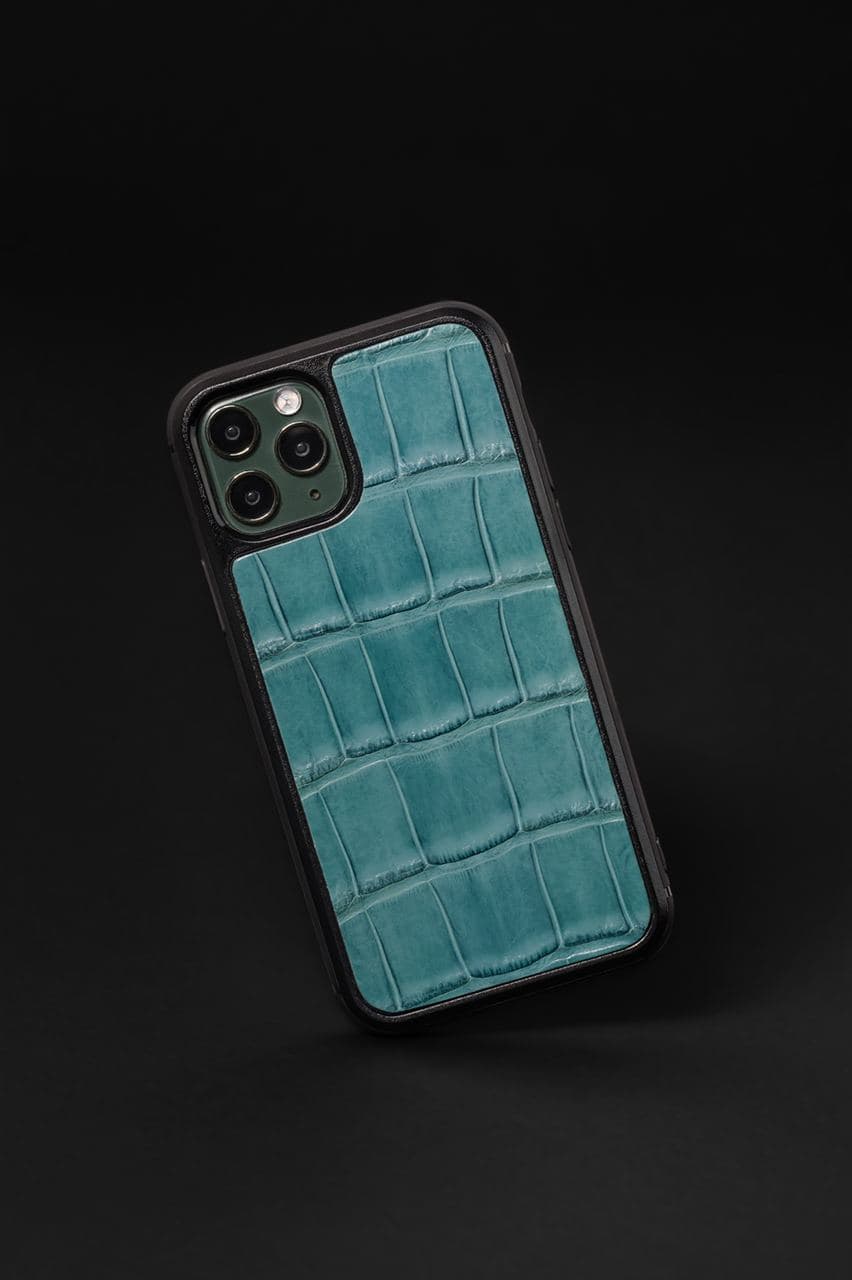 

Шкіряний чохол Mocairo для iPhone 11 Pro Pine green (CL-0009)