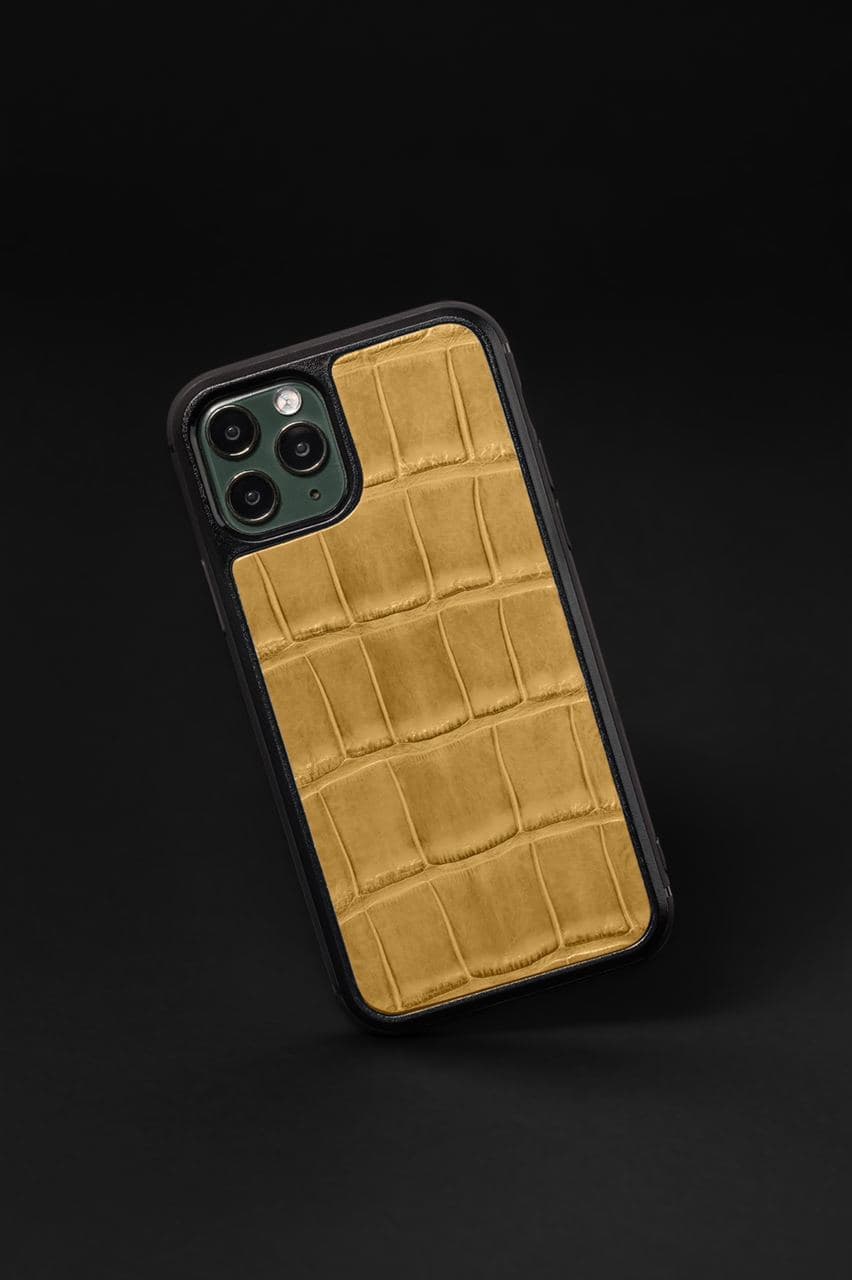

Шкіряний чохол Mocairo для iPhone 12 / 12 Pro Gold (CL-0022)