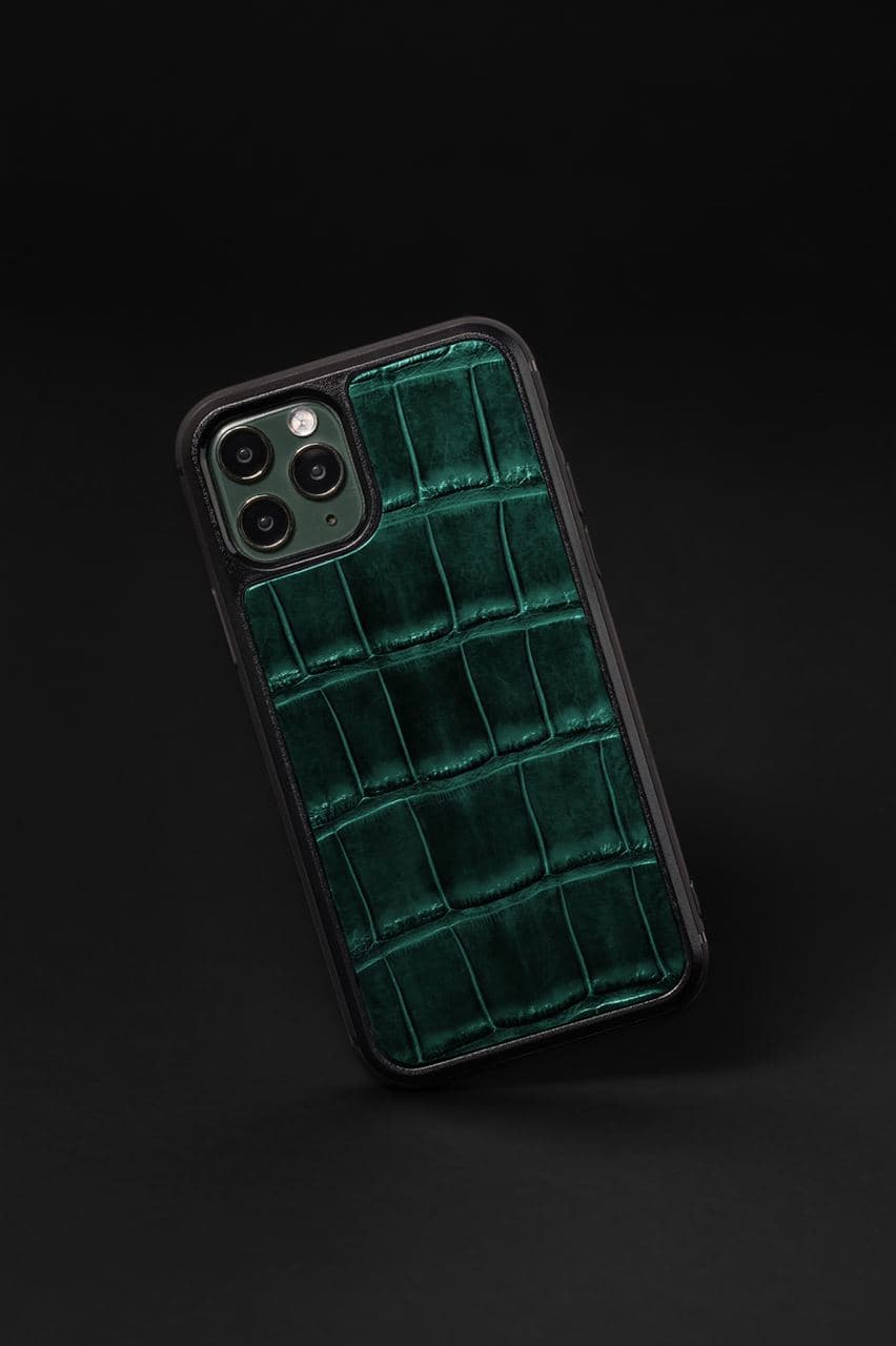 

Шкіряний чохол Mocairo для iPhone 11 Pro Green (CL-0005)