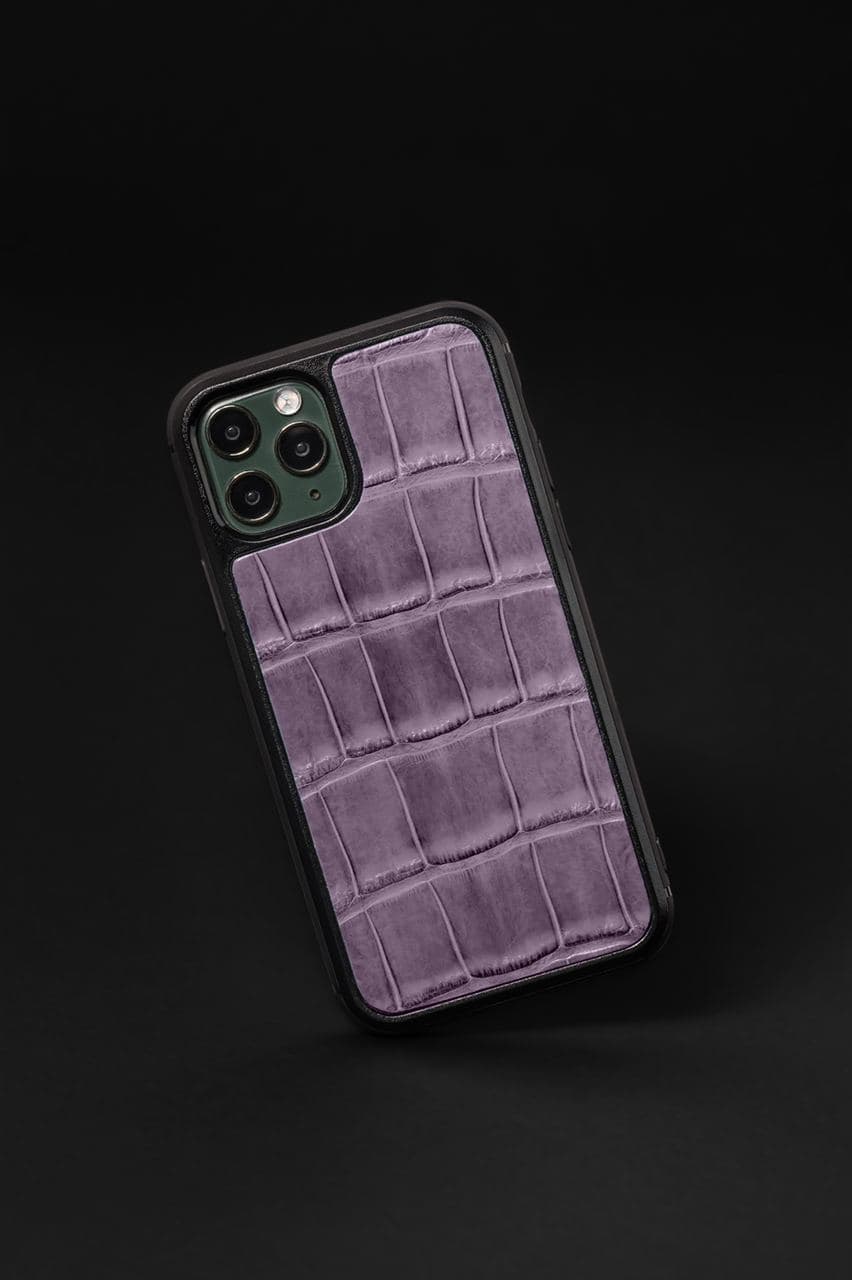 

Шкіряний чохол Mocairo для iPhone 11 Pro Max Lavender (CL-0016)