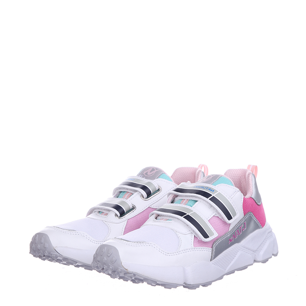 

Кроссовки Naturino Midtown vl bianco multi 27 белый