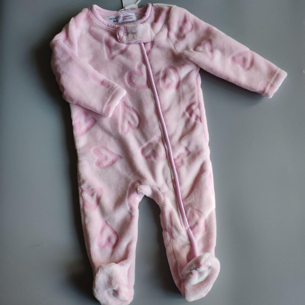 

Флісовий комбінезон для дівчаток Minoti BUNNY9 Рожевий 80