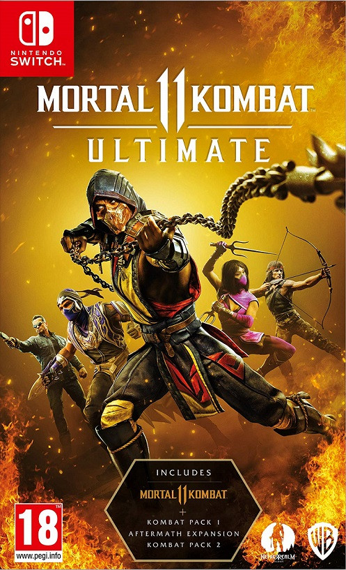 

Mortal Kombat 11 Ultimate Edition (Switch, русские субтитры)