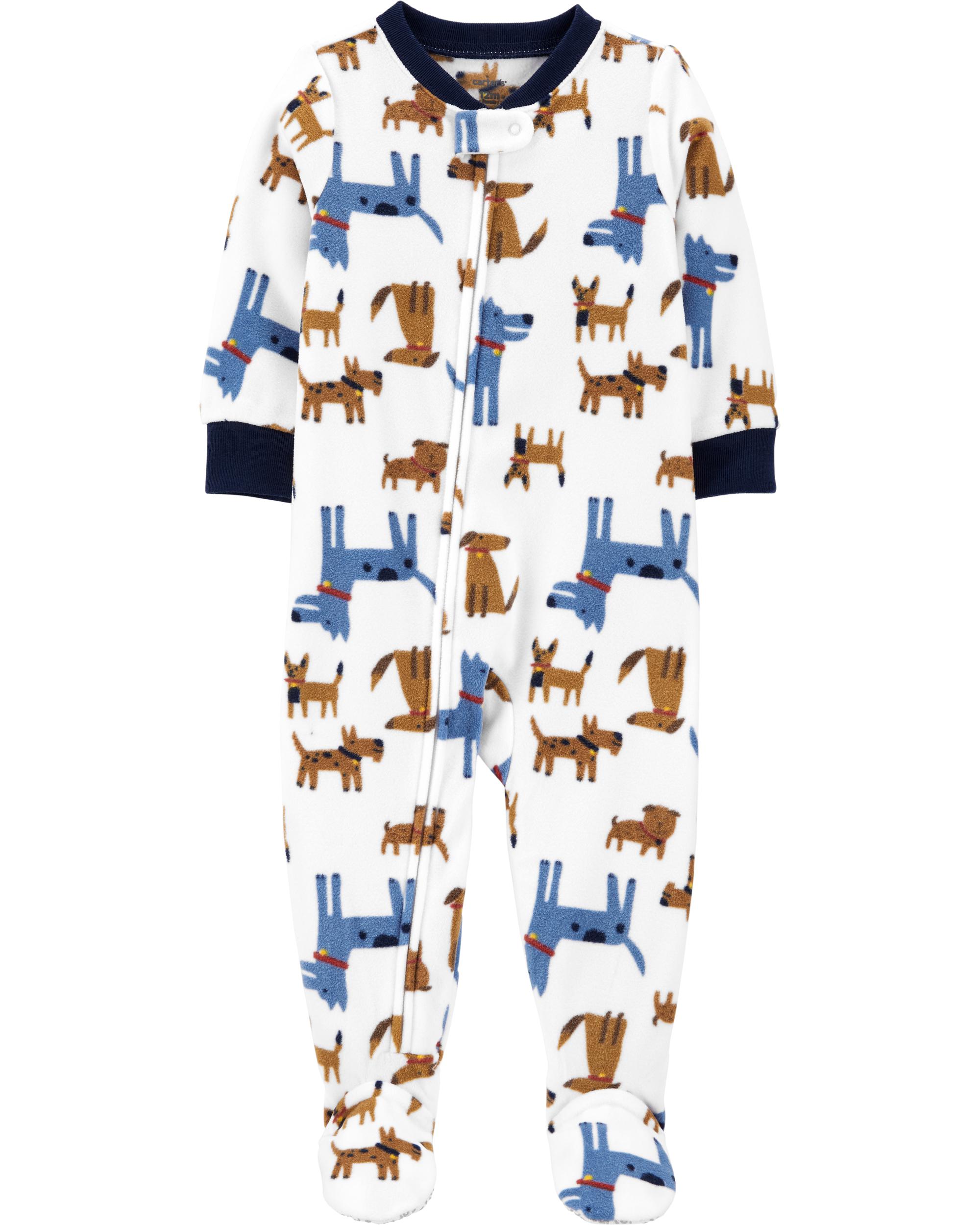 

Человечек флисовый Carters р. 72-76 см Белый Dog (1084)