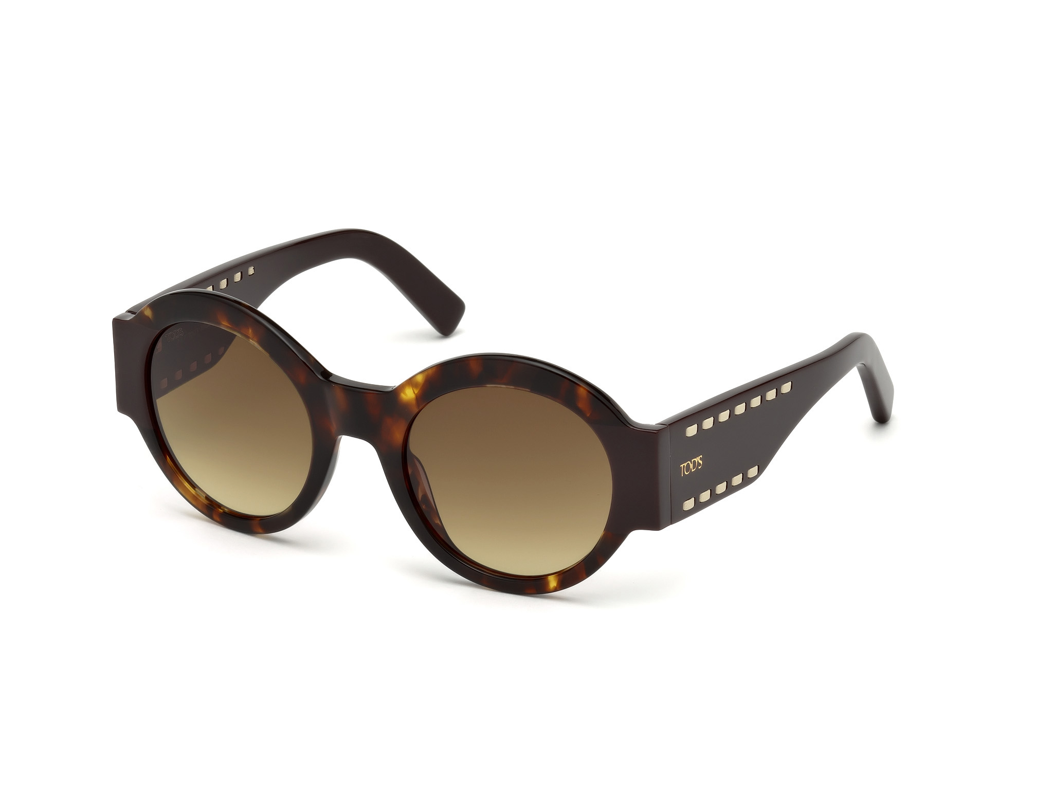 

Cолнцезащитные очки TODS TO0212 dark havana / gradient brown