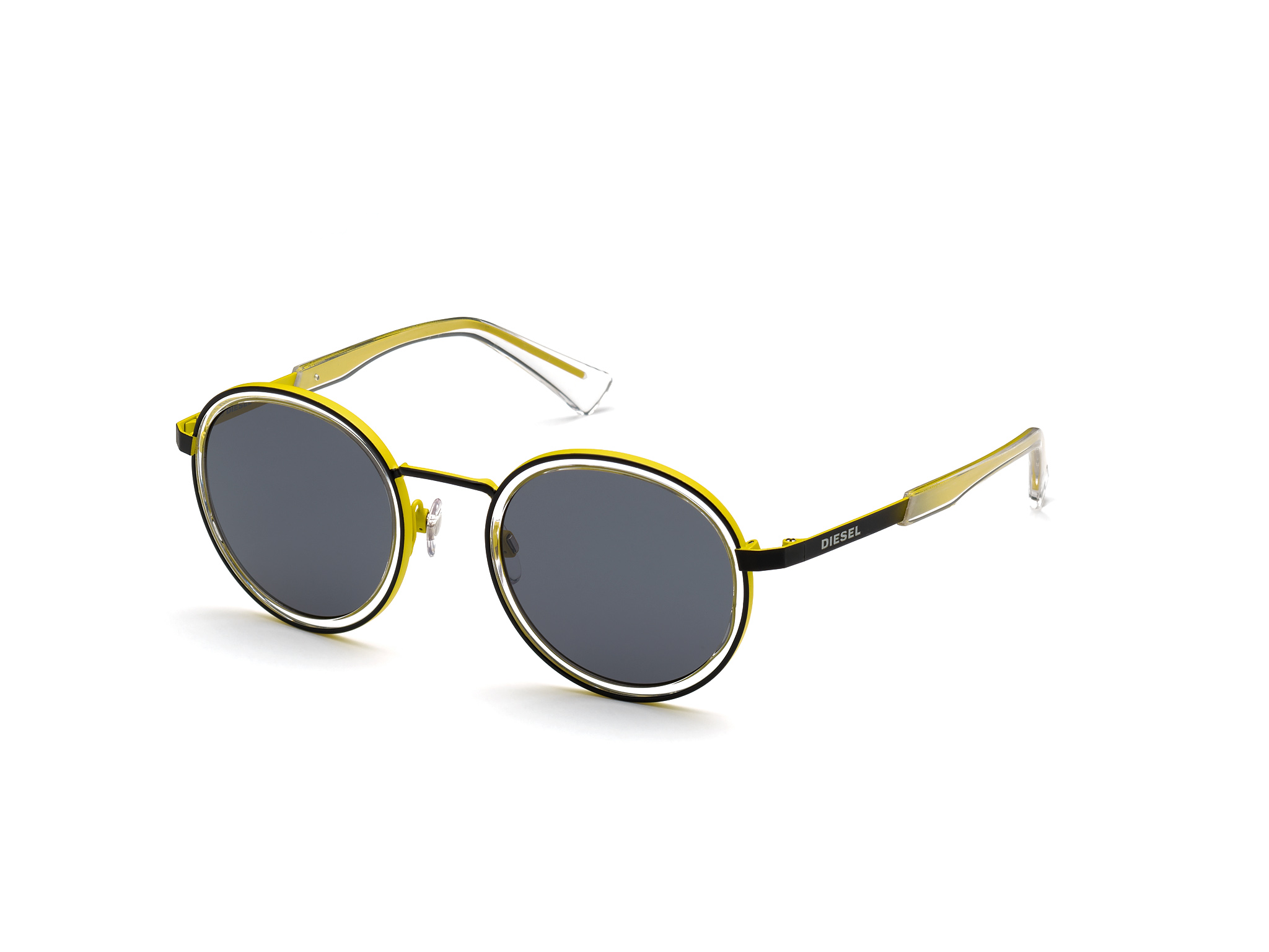 

Cолнцезащитные очки Diesel DL0321 Matte black/Smoke mirror