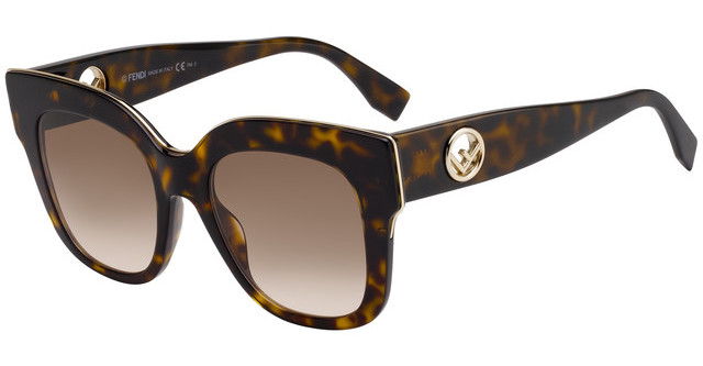 

Cолнцезащитные очки Fendi FF 0359/G/S DARK HAVANA