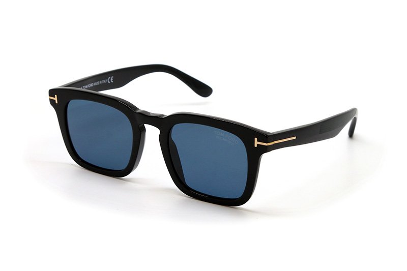 

Cолнцезащитные очки Tom Ford FT0751 shiny black / blue