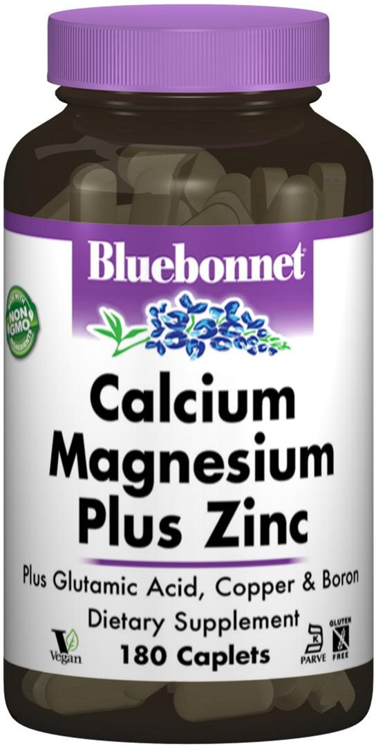 

Минералы Bluebonnet Nutrition Кальций Магний + Цинк 180 капсул (743715006997)