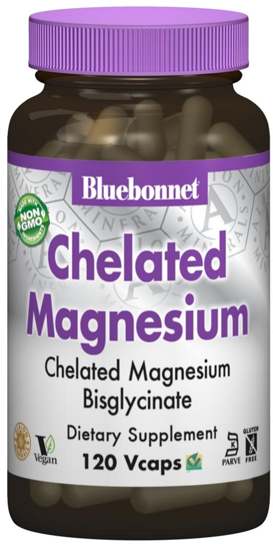 

Минералы Bluebonnet Nutrition Albion Хелатный Магний 120 гелевых капсул (743715006836)