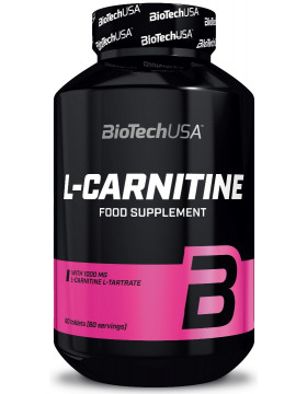 

Жиросжигатель L-карнитин BioTech L-Carnitine 1000 мг 60 таблеток (103039)