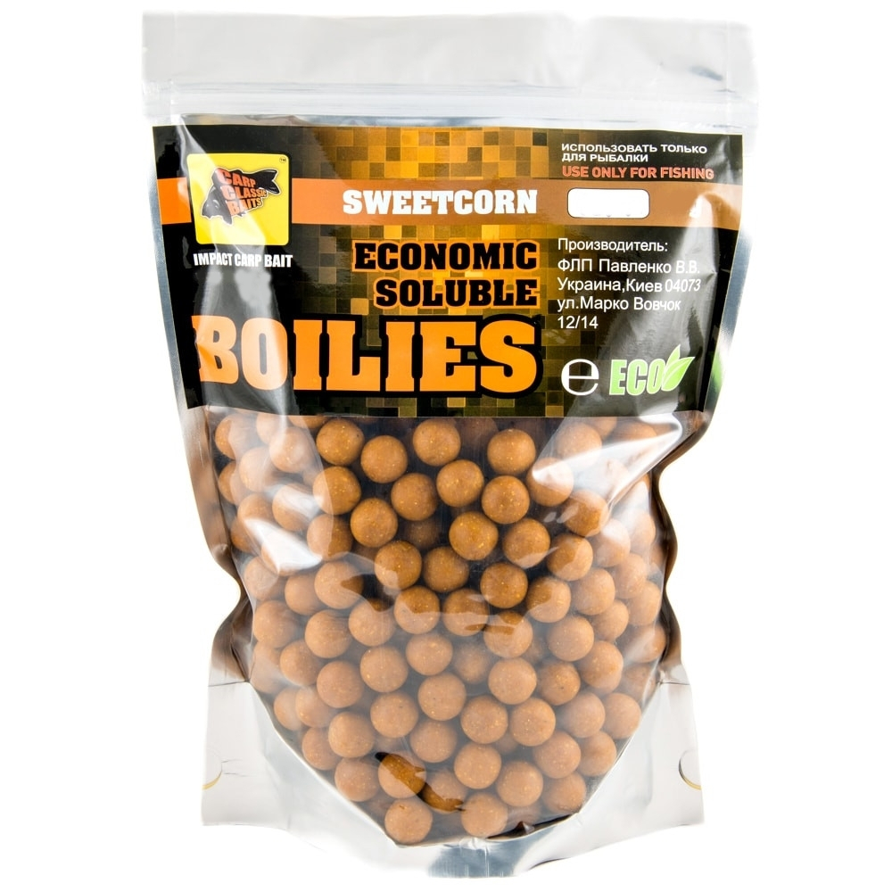 

Бойлы CCBaits Economic Soluble Sweetcorn 20mm 3kg (CCB002599)