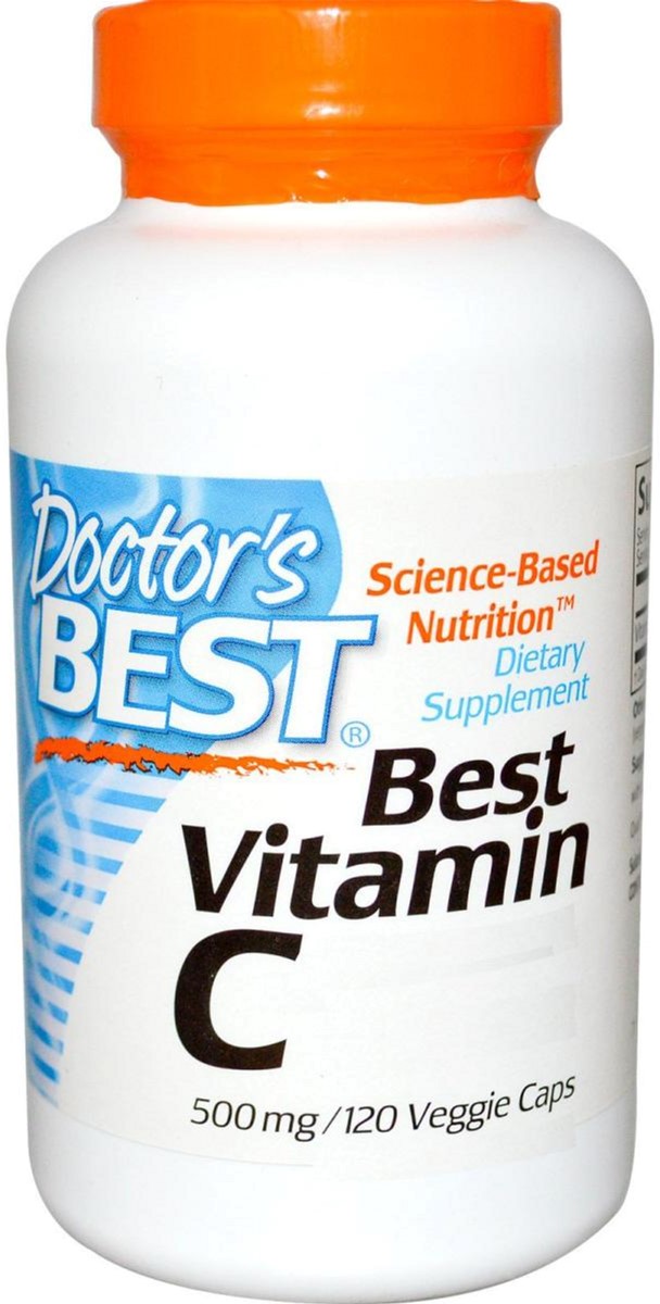 

Витамины Doctor's Best Витамин С 500 мг 120 гелевых капсул (753950002562)