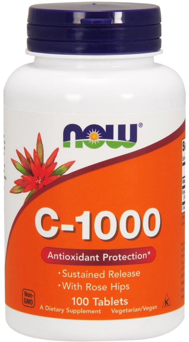 

Витамины Now Foods Витамин С-1000 с шиповником 100 таблеток (733739006806)