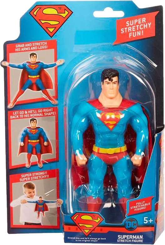 

Игрушка-тянучка Stretch Mini Superman 18 см Синий (5029736066888)