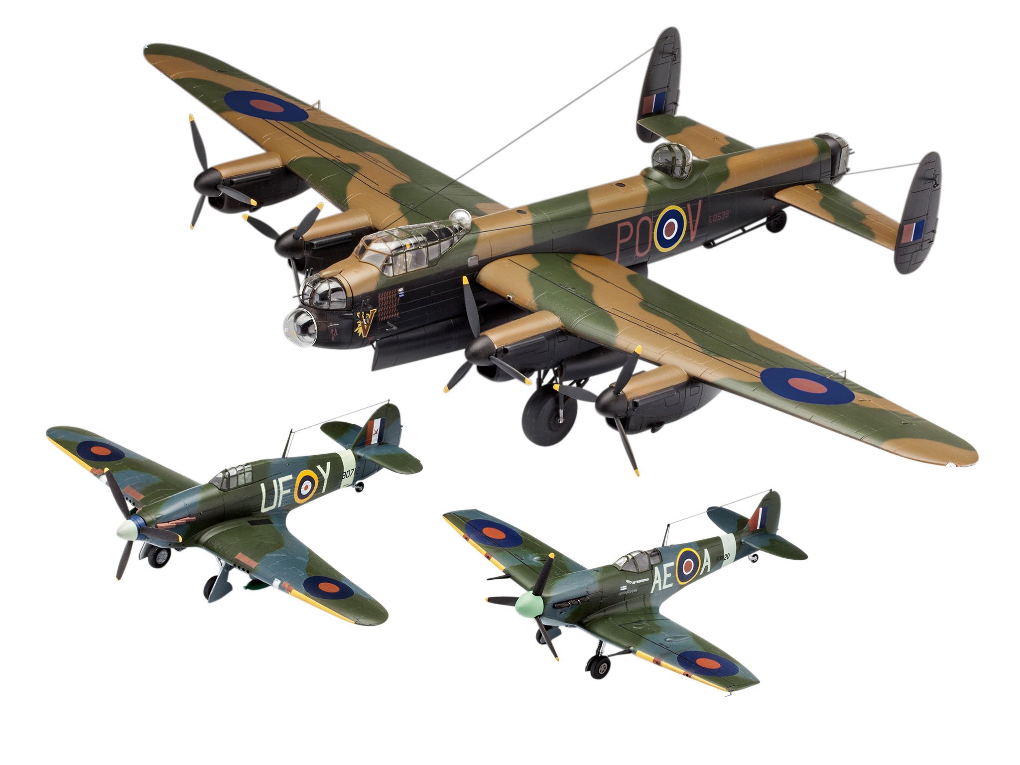 

Сборные модели Revell British Legends Подарочный набор 3 самолета 1:72 (05696)