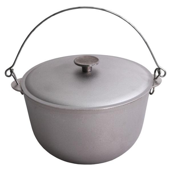 

Казан алюминиевый Biol 300 х 8 л с крышкой и дужкой (K0800T)