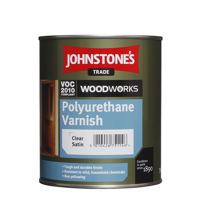 

Лак JOHNSTONE'S Polyurethane Varnish Clear Satin (5л)