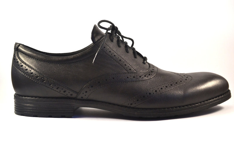 

Туфли Rosso Avangard Felicete Onyx Black черная кожа 46р