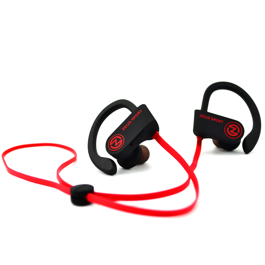 

Наушники AirOn Bluetooth ZEUS Sport Black Red and