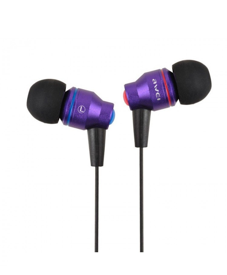 

Наушники Awei TE800i Purple