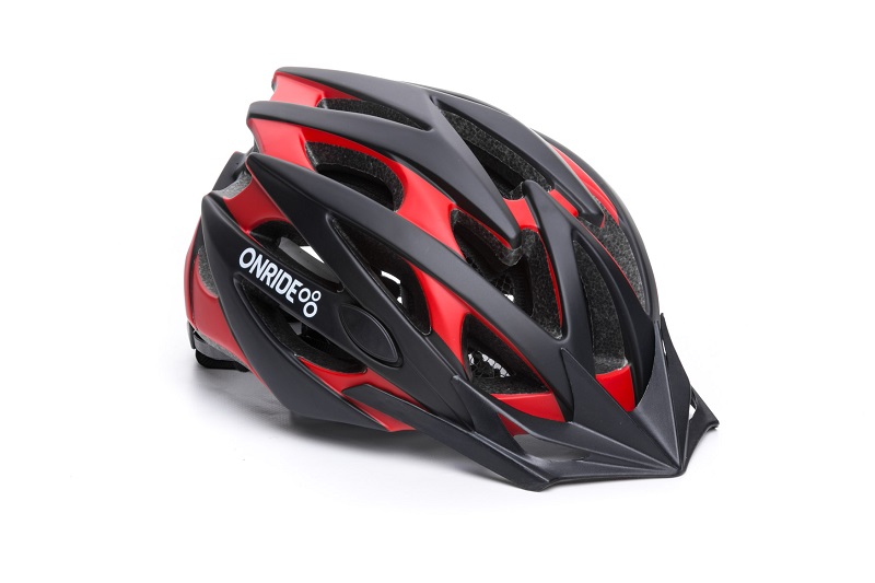 

Шолом Onride Cross матовий чорний/червоний M (55-58 см).