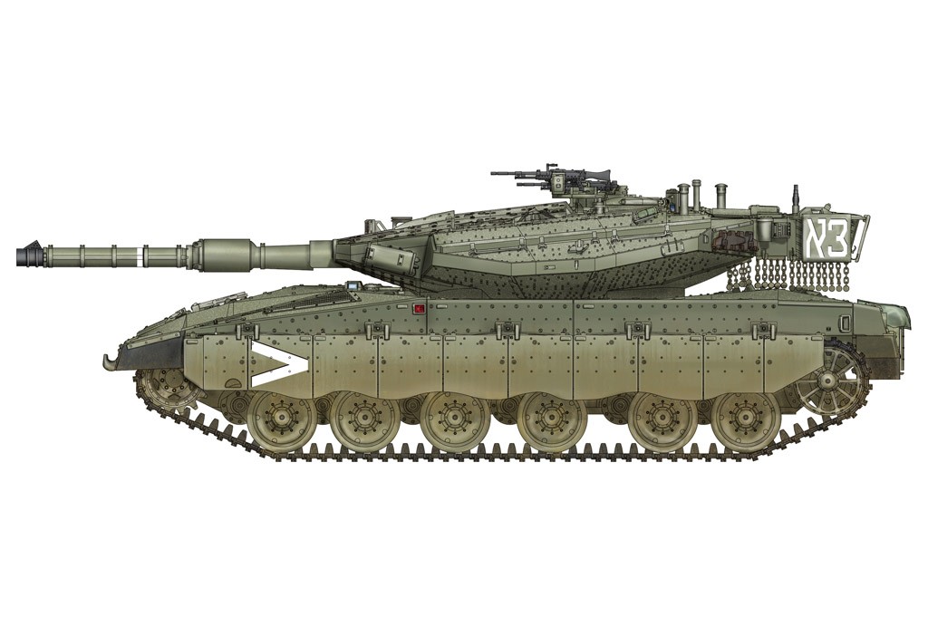 

Сборная модель Hobbyboss IDF Merkava MkIIID (82916)
