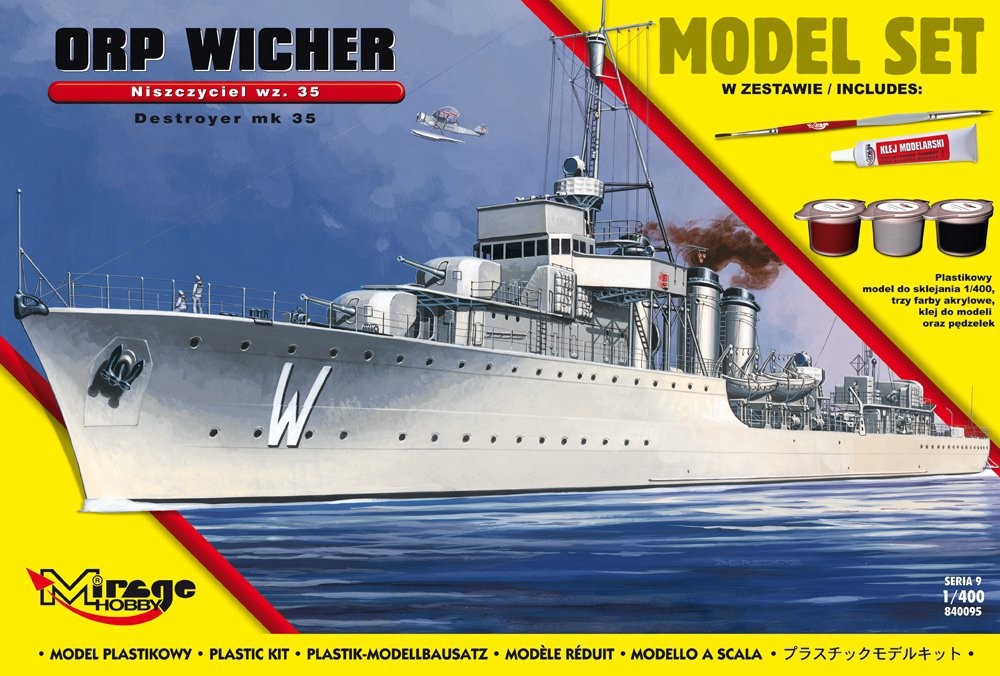 

Сборная модель Mirage ORP Wicher MS0023 (840095)