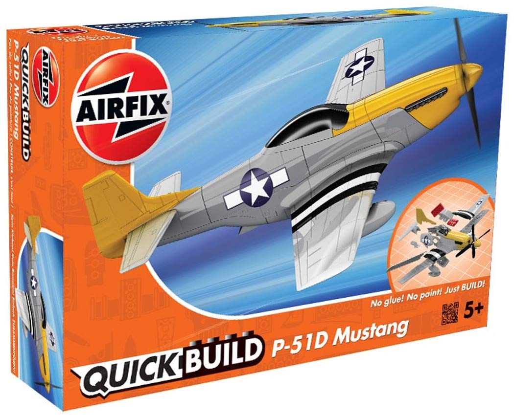 

Сборная модель Airfix QUICKBUILD Mustang P-51D (J6016)