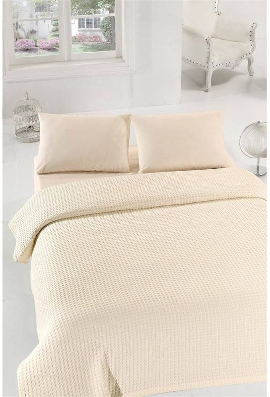 

Пике Eponj Home Burumcuk 200x235 Krem