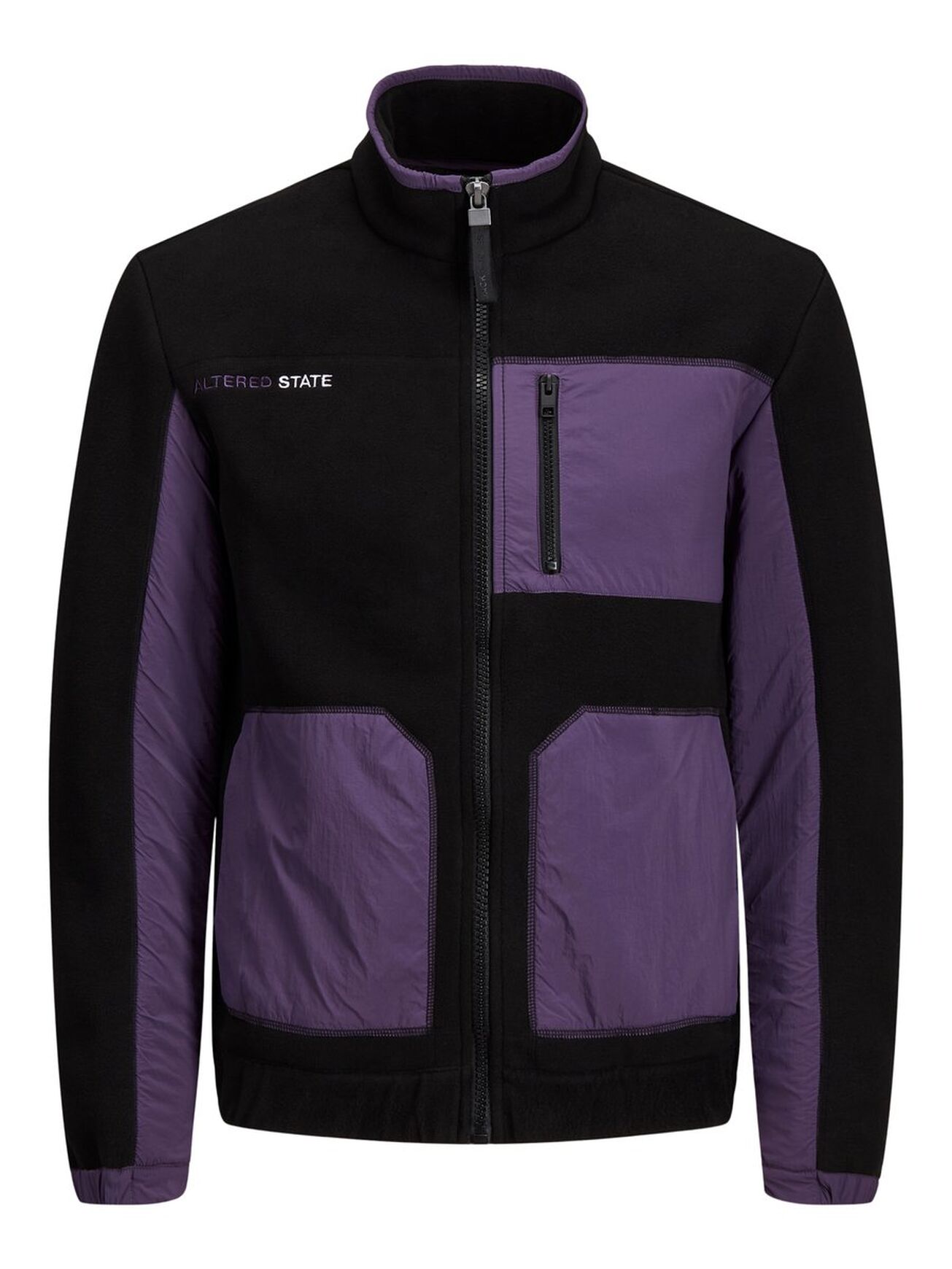 

Куртка JACK&JONES М0106244 цвет черный-фиолетовый L