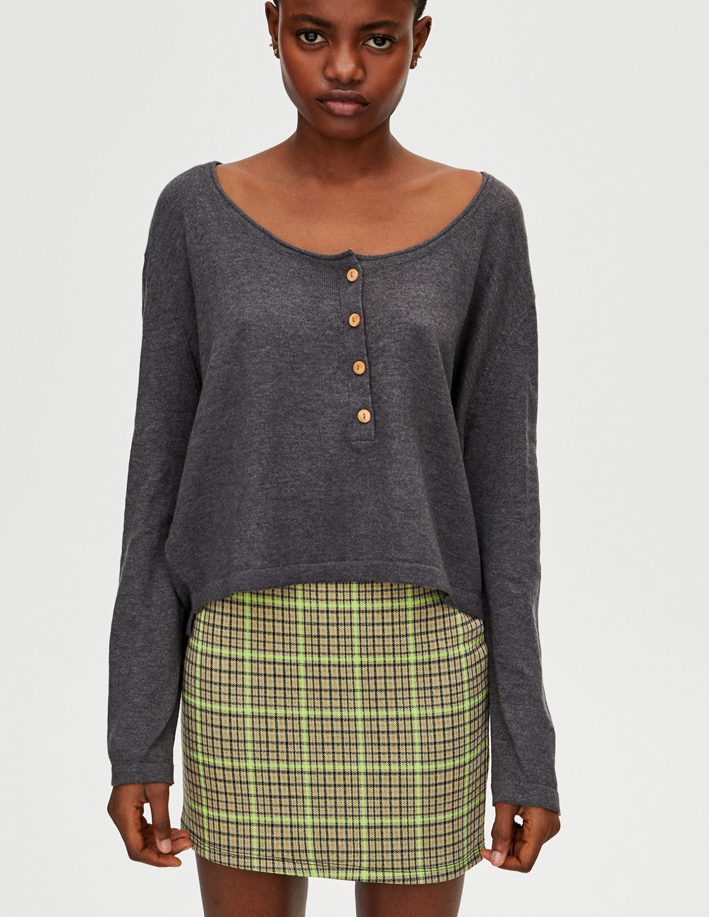 

Кофта PULL & BEAR Ж1052701 (5558/303/807) цвет серый, Кофта PULL & BEAR Ж1052701 (5558/303/807) цвет серый L