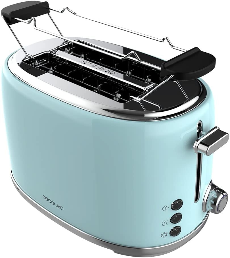 фото Тостер Cecotec Toast&Taste 1000 Retro Double Blue