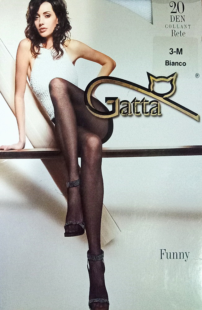 

Колготи Gatta 20Den bianco 4 (артикул Funny Rete)