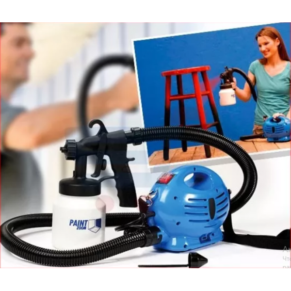 КРАСКОРАСПЫЛИТЕЛЬ PAINT ZOOM ПЕЙНТ ЗУМ, КРАСКОПУЛЬТ-ПУЛЬВЕРИЗАТОР (809V ...