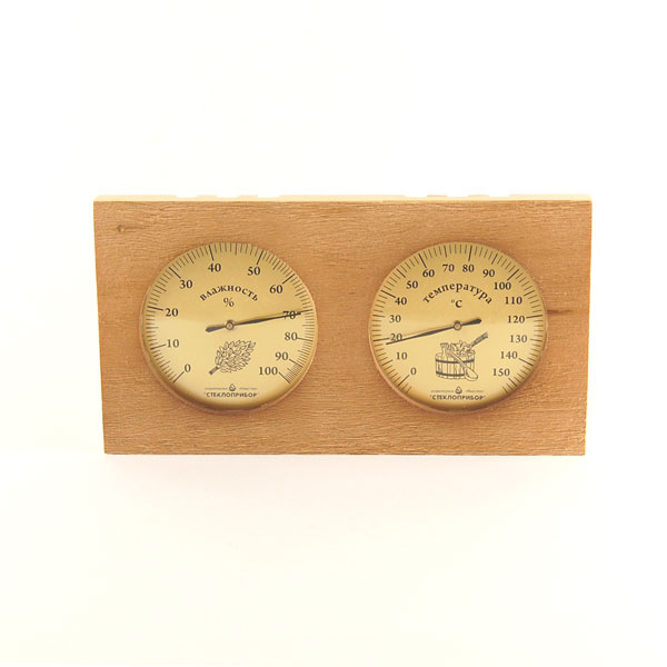 

Термометр + гигрометр для бани и сауны (двойной) № 7, Украина