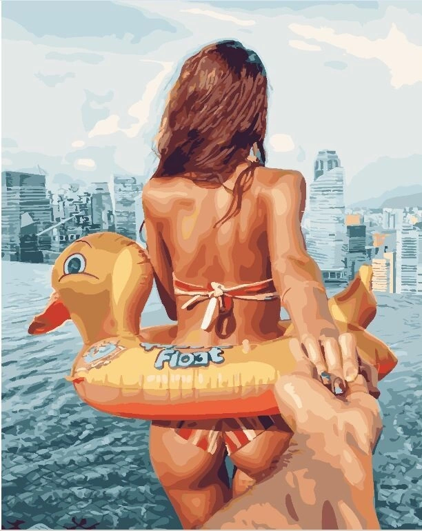 

Картина по номерам Origami Следуй за мной. Лето 40x50. На холсте с подрамником