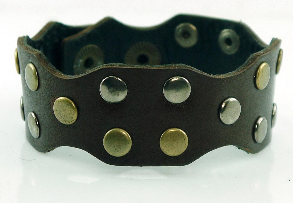

Браслет Scappa из натуральной кожи черный D329 757151083
