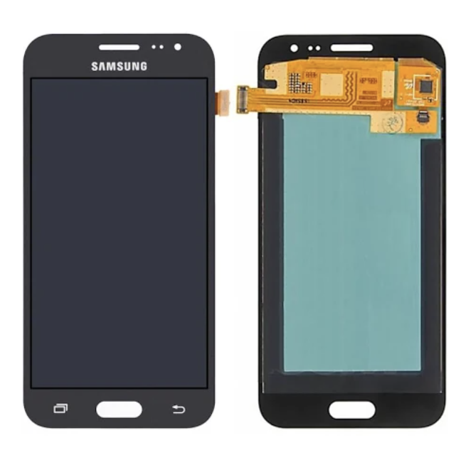 

Дисплей (экран) для Samsung J200H Galaxy J2 + тачскрин, черный, OLED, копия хорошего качества High Copy