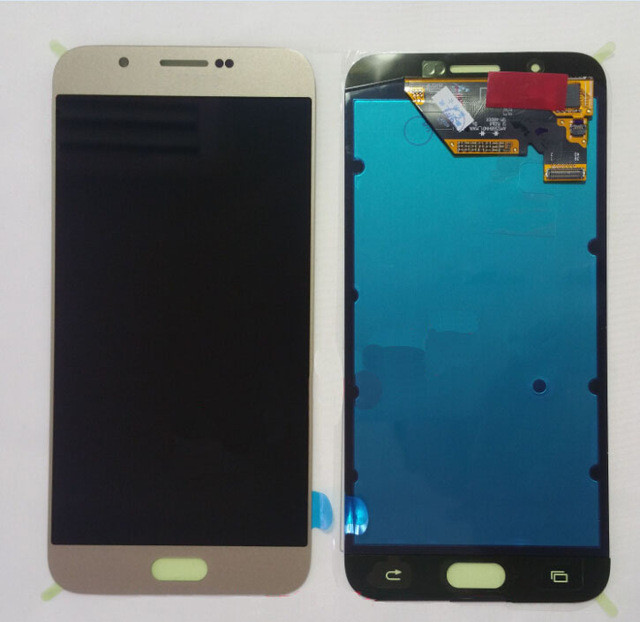 

Дисплей (экран) для Samsung A800F Dual Sim Galaxy A8 (2015) + тачскрин, золотой High Copy