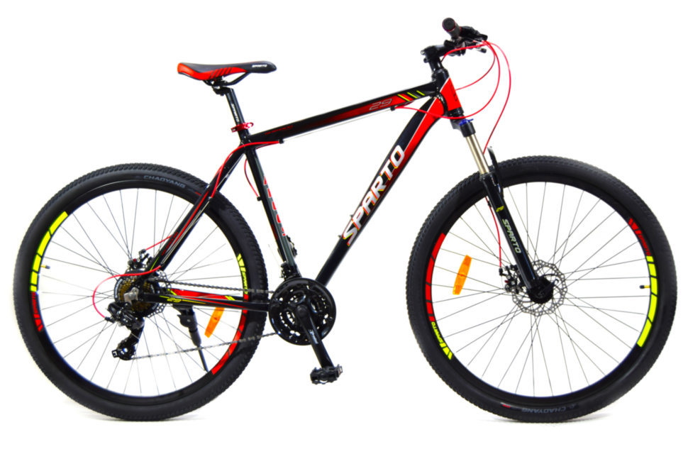 

Велосипед 29'' Sparto Argos черно-красно-желтый