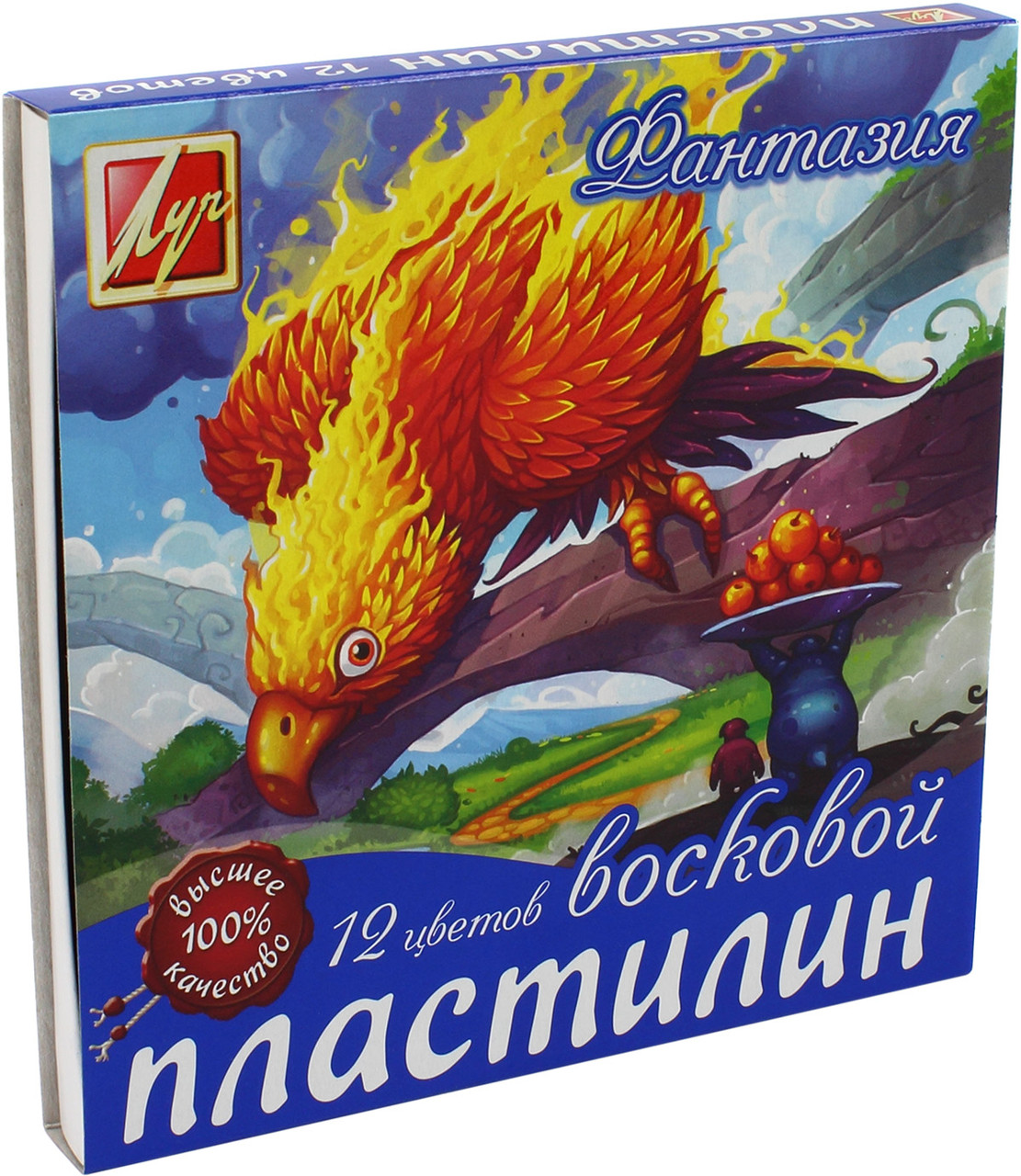 

Пластилін воск. 12 кольор. "Луч" №25С1523-08/540350 Фантазія зі стеком(20)