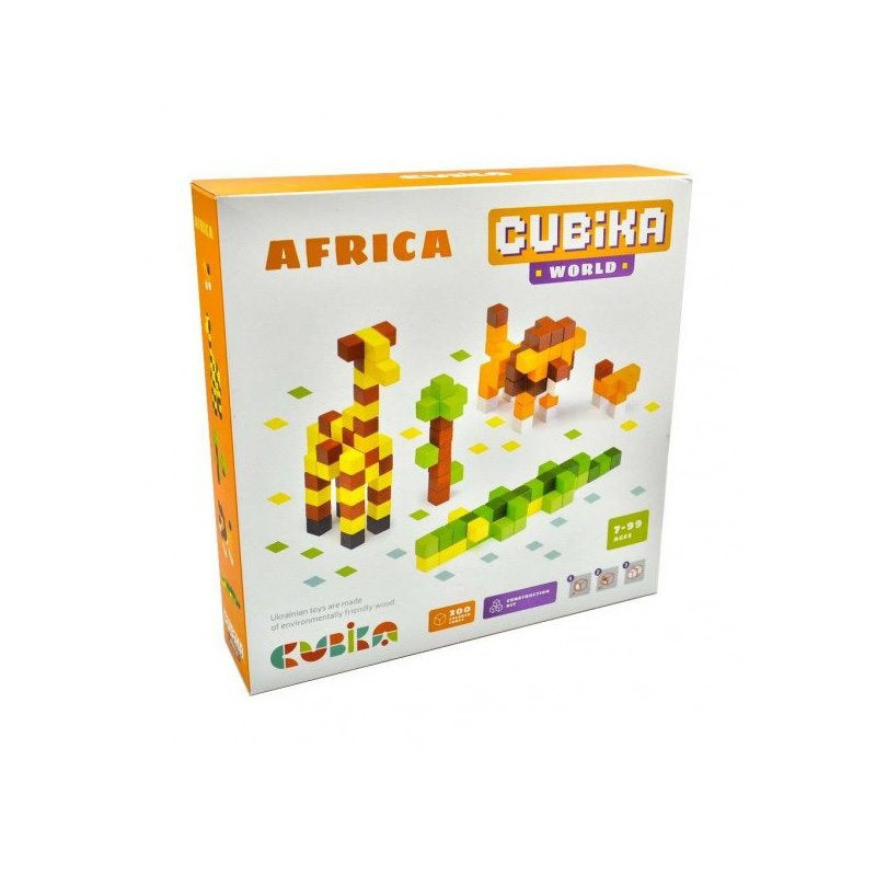 

Конструктор дерев.Cubika World "Африка" №15306