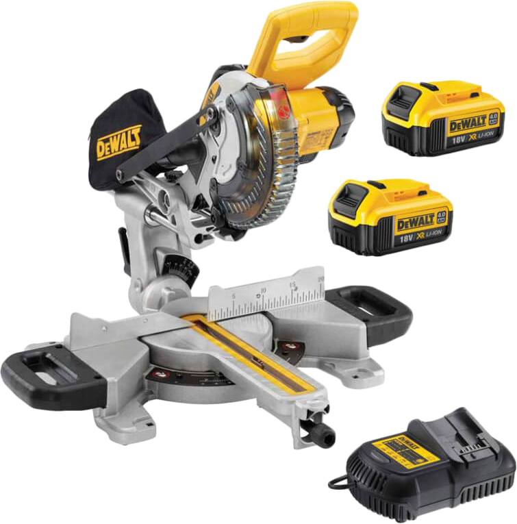 

Пила торцювальна акумуляторна DeWalt DCS365M2