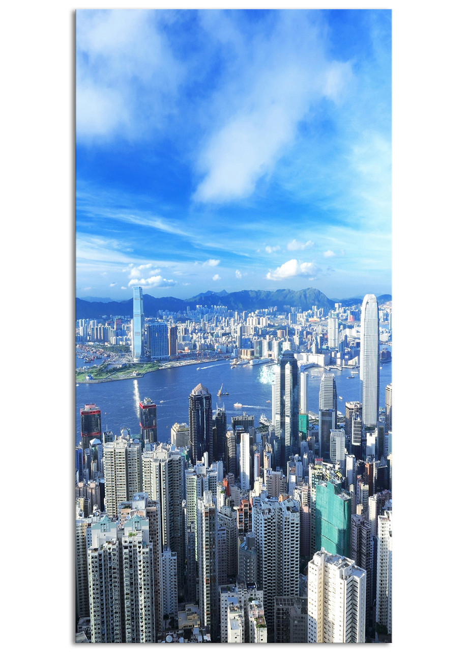 

Фотокартина на холсте Гонконг, 60*120 см