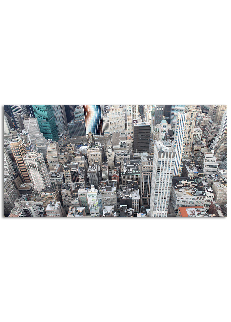 

Фотокартина на холсте Большой город, 60*120 см