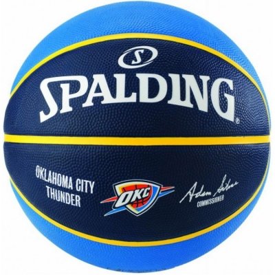 

Мяч баскетбольный Spalding Nba Team OC Thunder Size 7 (SKL41-238034)