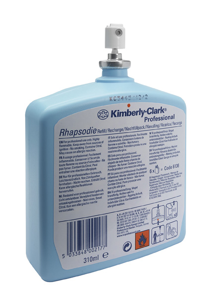 

Сменный аэрозольный балон Kimberly-Clark Rapsodie (Рапсодия)