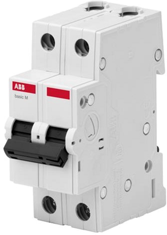 

Автоматичний вимикач ABB BMS412C40 2p 40A тип C